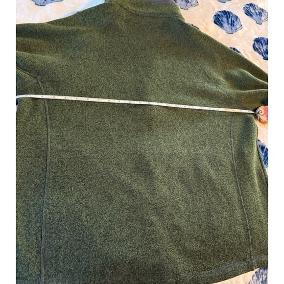 West Marine Men’s 2X Seaside Sweater Yachting Jacket Green Knit Zip Up - Picture 5 of 9